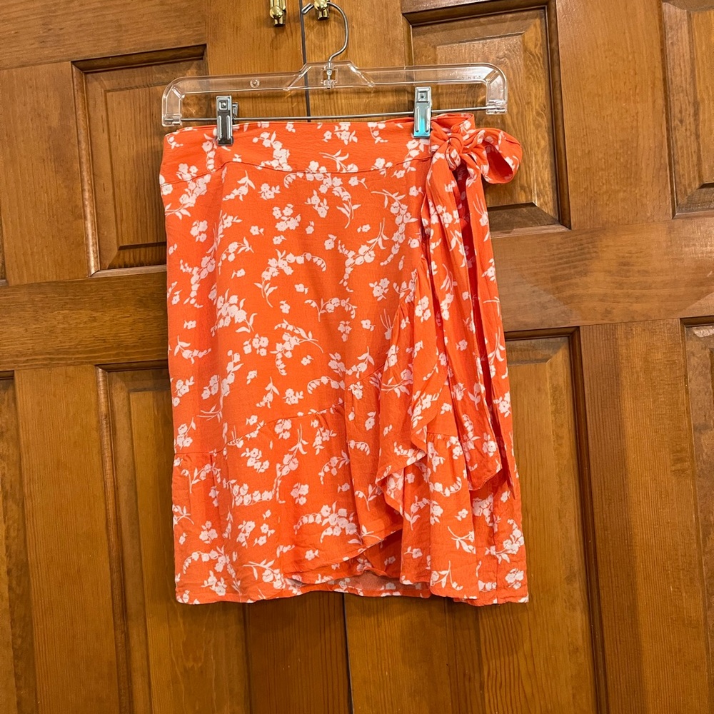 Gap Wrap Mini Skirt